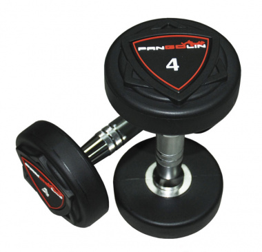 Круглые полиуретановые гантели Pangolin Fitness DB006PU - (от 6 до 20кг.)