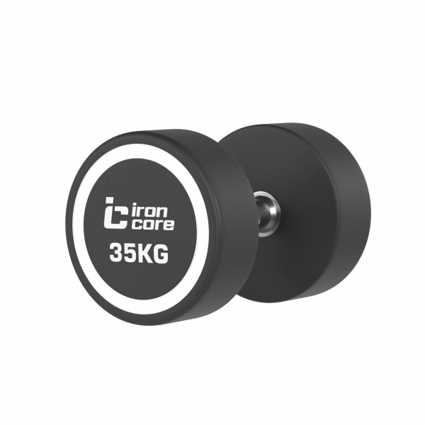 Гантельный ряд полиуретановый IRON CORE Premium 10 пар 12.5 - 35 кг IC1038 -1-12,5-35