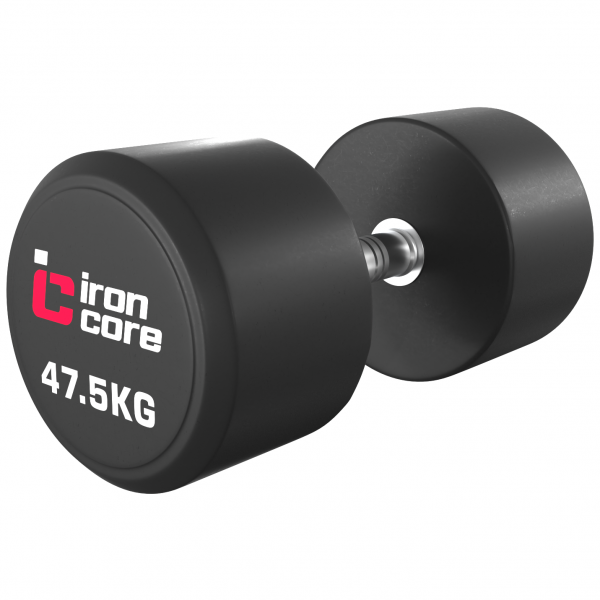 Гантельный ряд обрезиненный IRON CORE Standard 5 пар 40 - 50 кг IC1012 40-50
