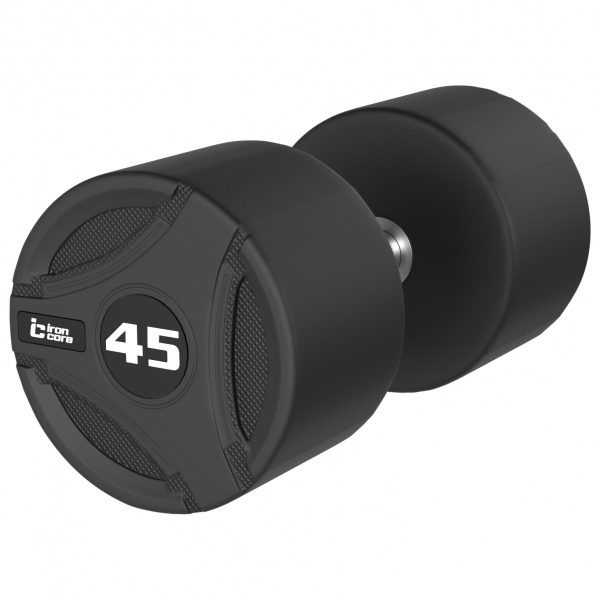 Гантельный ряд обрезиненный IRON CORE Nova 5 пар 40 - 50кг IC1012C 40-50
